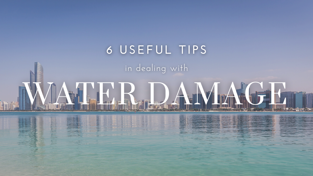 6 Useful Tips in Dealing with Water Damage - EMS Clean Up
